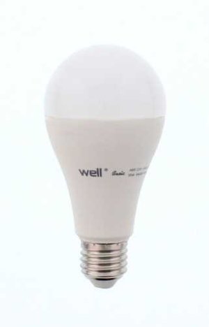 Bec cu led A65 E27 15W 230V lumina calda Basic Well